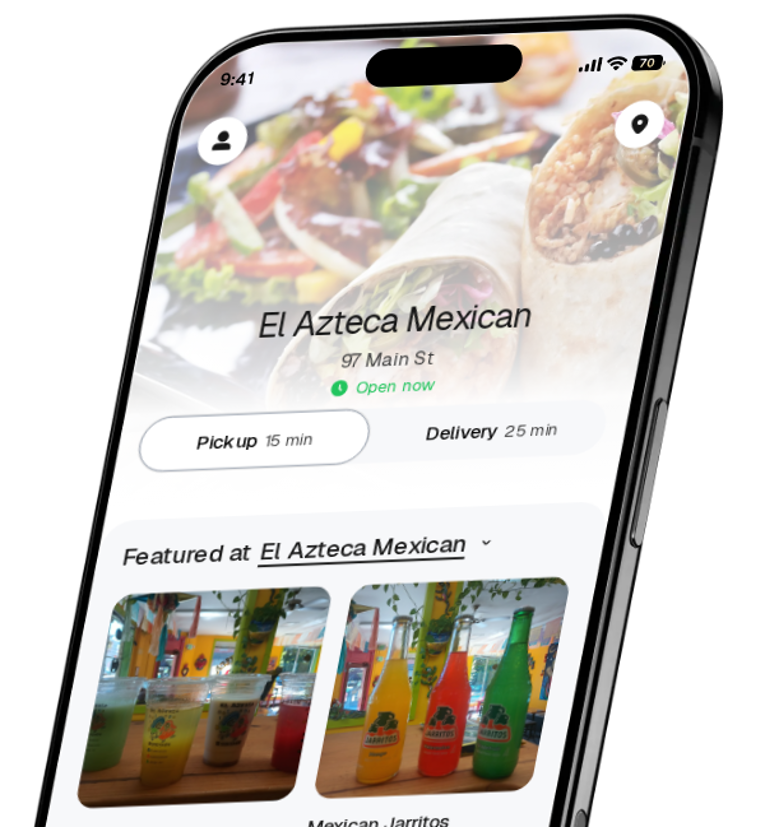 El Azteca Mexican app preview