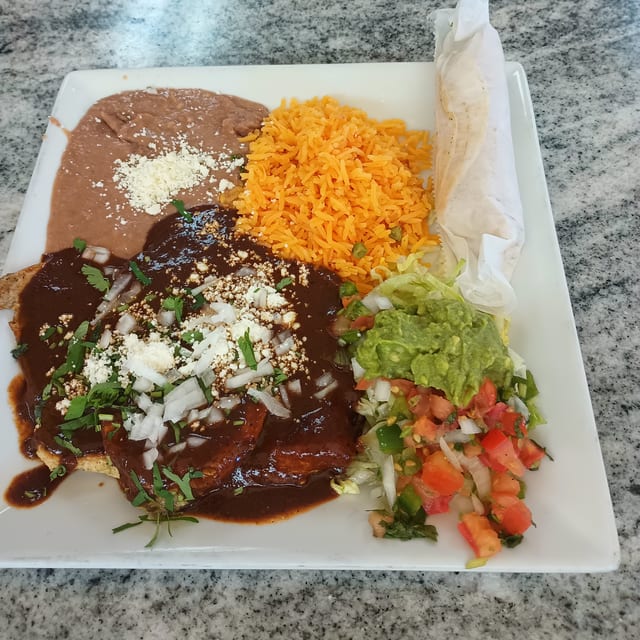 Mole Con Pollo.