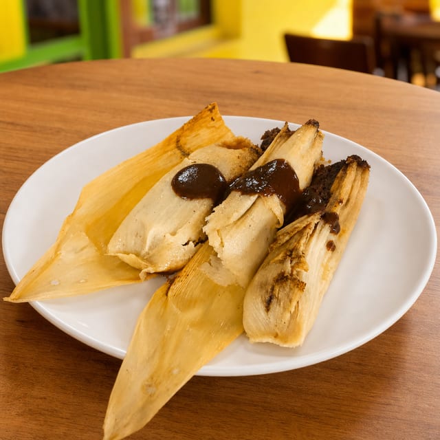 3 Piece Tamales.