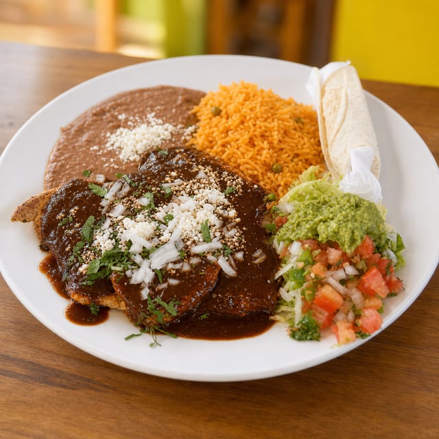 Mole Con Pollo.