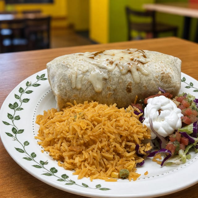Burrito Grande.