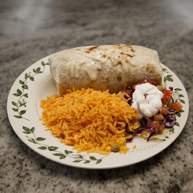 Burrito Grande.