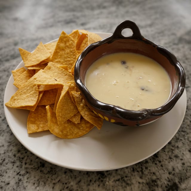 Queso Fundido with Chips.
